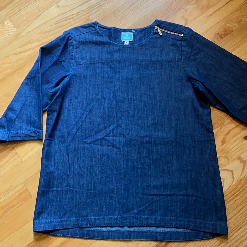 Martha Stewart Everyday Denim Top Martha Stewart Everyday Denim Top